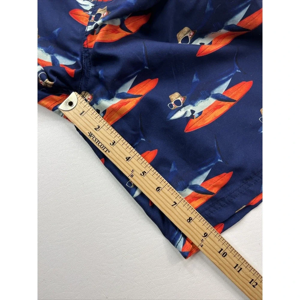 Tommy Bahama Boys XL Sharks Surfboards Hat Sunglasses Swim‎ Trunks Kids Shorts